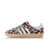ADIDAS WOMENS SAMBA OG KI6669 GIRAFFE PRINT CRYSTAL LINEN - Shoelosophy