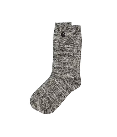 CARHARTT WIP TONY SOCKS I035478 BLACK HEATHER - Shoelosophy