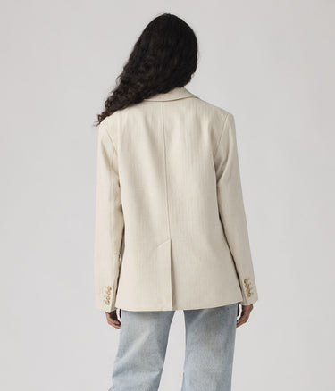 LEVI'S WOMAN STELLA RELAXED BLAZER 005AX-0002 HERRINGBONE PEYOTE - Shoelosophy