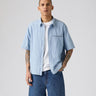 LEVI'S ZANDT CROPPED SHIRT 003NV-0003 CHARLIE LIGHT CHAMBRAY - Shoelosophy