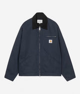 CARHARTT WIP OG DETROIT JACKET I036489 DEEP NIGHT BLACK - Shoelosophy
