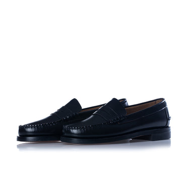 SEBAGO CITYSIDES CLASSIC DAN 7000300 SCHWARZ PENNY LOAFER - Shoelosophy
