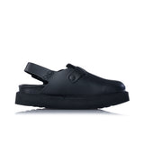 SCHOLL BLAKE CLOG BOLD F00642 DAMENSANDALE AUS SCHWARZEM LEDER - Shoelosophy