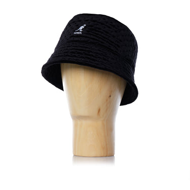 KANGOL DASH GESTEPPTE MÜLLeimer-OHRENFLAPS K5310 SCHWARZ - Shoelosophy