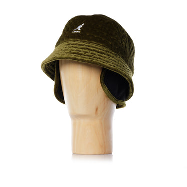 KANGOL DASH GEsteppte Mülleimer-Ohrenklappen K5310 Ölgrün – Shoelosophy
