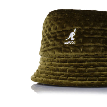 KANGOL DASH GEsteppte Mülleimer-Ohrenklappen K5310 Ölgrün – Shoelosophy