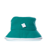KANGOL GOLF REVERSIBLE BUCKET GREEN WHITE - Shoelosophy