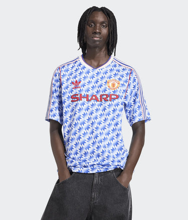 ADIDAS ORIGINALS MANCHESTER UNITED AWAY JERSEY 1990 JM5495 MULTICOLOR - Shoelosophy