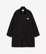 CARHARTT WIP WEBSTER COAT I035618 BLACK RINSED - Shoelosophy