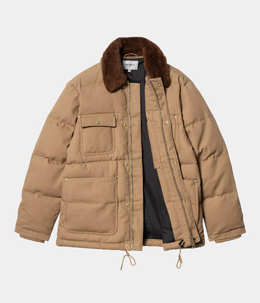 CARHARTT WIP RAYLEY JACKET I033893 DUSTY PEANUT - Shoelosophy