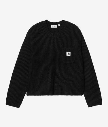 CARHARTT WIP WOMENS MIRA SWEATER I035382 SCHWARZ - Shoelosophy