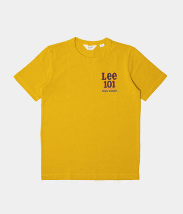 LEE 101 CORE TEE MAIZE - Shoelosophy