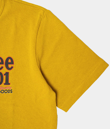 LEE 101 CORE TEE MAIZE - Shoelosophy