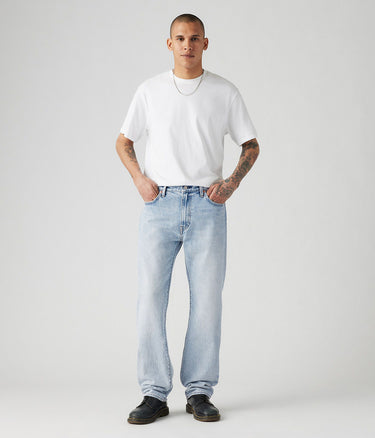 LEVI'S 555 RELAXED STRAIGHT 000LO-0005 BABY BLUE ESSENTIALS - Shoelosophy