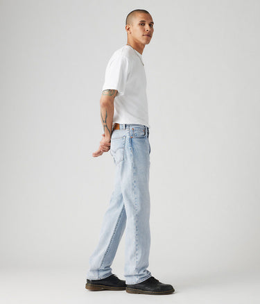 LEVI'S 555 RELAXED STRAIGHT 000LO-0005 BABY BLUE ESSENTIALS - Shoelosophy