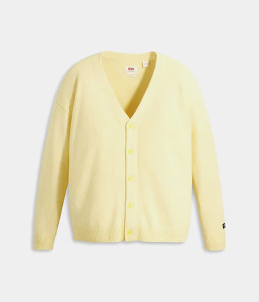 LEVI'S COIT BOXY CARDIGAN A0709-0018 POWDERED YELLOW - Shoelosophy