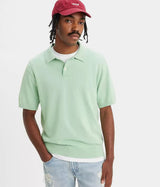 LEVI'S KNIT POLO A7294-0000 AQUA FOAM - Shoelosophy