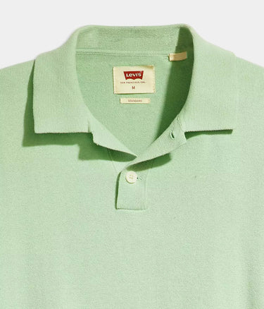 LEVI'S KNIT POLO A7294-0000 AQUA FOAM - Shoelosophy