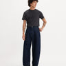 LEVI'S MADE OF JAPAN WIDE PLEAT CROP JEANS A9136-0001 BLUE - Shoelosophy
