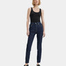 LEVI'S MADE OF JAPAN WOMENS HIGH RISE SLIM SELVEDGE DARK RINSED - Shoelosophy