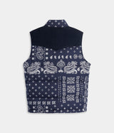 LEVI'S WESTERN SUPER PUFFER VEST BARKLEY BANDANA - Shoelosophy