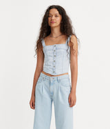 LEVI'S ウィメンズ ドレア タンク A7614-0000 クール プール - Shoelosophy