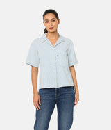 LEVI'S WOMENS JOYCE SHORT SLEEVE RESORT SHIRT - Shoelosophy