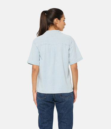 LEVI'S WOMENS JOYCE SHORT SLEEVE RESORT SHIRT - Shoelosophy