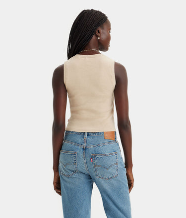 LEVI'S WOMENS OCEAN TANK 브라질 샌드 - Shoelosophy