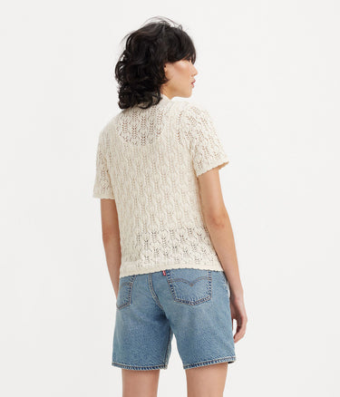 LEVI'S WOMENS 씨사이드 스웨터 써니 크림 - Shoelosophy