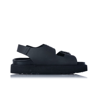 SCHOLL BLAKE 2 STRAPS BOLD F00663 DAMENSANDALE AUS SCHWARZEM LEDER - Shoelosophy