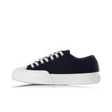SUPERGA ARTIFACT 2432 WORKS LOW CUT COTTON CANVAS BLACK OFF WHITE - Shoelosophy