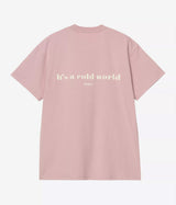 CARHARTT WIP COLD WORLD 티셔츠 I035431 GLASSY PINK - Shoelosophy