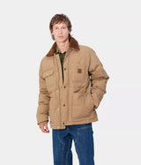 CARHARTT WIP RAYLEY JACKET I033893 DUSTY PEANUT - Shoelosophy
