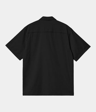 CARHARTT WIP DELRAY SHIRT KURZARM I031465 SCHWARZ WACHS - Shoelosophy