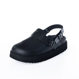SCHOLL BLAKE CLOG BOLD F00642 DAMENSANDALE AUS SCHWARZEM LEDER - Shoelosophy