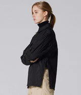 TAION UNISEX MILITARY SHIRT JACKET BLACK - Shoelosophy