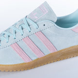 ADIDAS WOMENS BERMUDA BRMD JS0257 HALO MINT CLEAR PINK - Shoelosophy