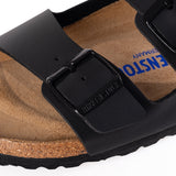 BIRKENSTOCK ARIZONA SFB 551253 SCHWARZES WEICHFUSSBETT, HERGESTELLT IN DEUTSCHLAND - Shoelosophy