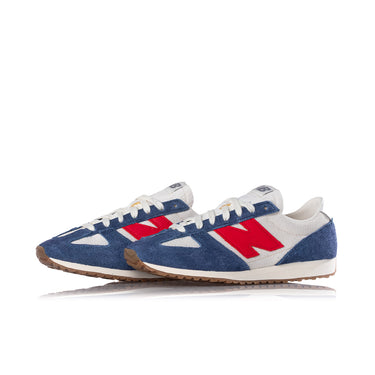NEW BALANCE 471 U471AK NAVY LINEN TRUE RED - Shoelosophy