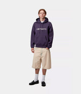 CARHARTT WIP HOODED CARHARTT SWEATSHIRT I030547 LOKERS SALT - Shoelosophy