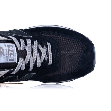NEW BALANCE 576 MADE IN ENGLAND OU576PBK BLACK - Shoelosophy