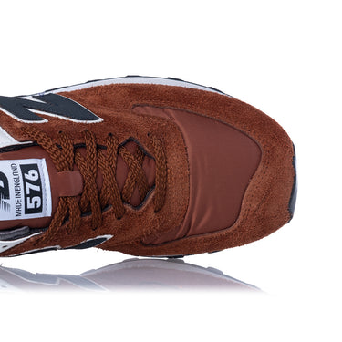 NEW BALANCE 576 MADE IN ENGLAND OU576RBK BROWN - Shoelosophy