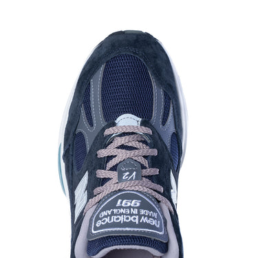 NEW BALANCE 991 V2 MADE IN ENGLAND U991NV2 NAVY - Shoelosophy