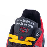 NEW BALANCE 993 MADE IN USA „BALTIMORE“ U9935CX ROT SCHWARZ - Shoelosophy
