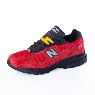 NEW BALANCE 993 MADE IN USA „BALTIMORE“ U9935CX ROT SCHWARZ - Shoelosophy