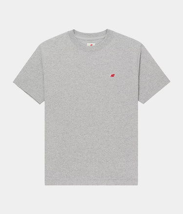 NEW BALANCE SHORT SLEEVE T-SHIRT MADE IN USA ATHLETIC GREY - Shoelosophy