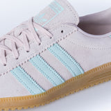 ADIDAS WOMENS BERMUDA MRMD JS0256 PUTTY MAUVE AQUA - Shoelosophy