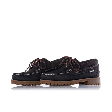 SEBAGO CAMPSIDES ACADIA 74114CW DUNKELBRAUNER GEWACHSTER WILDLEDER-OUTDOOR-MOKASSIN - Shoelosophy
