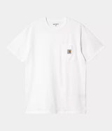 CARHARTT WIP 포켓 티셔츠 I030434 WHITE - Shoelosophy